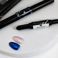 Kokoist Chrome Pen #W5 - Blue Metal x Pink Peacock