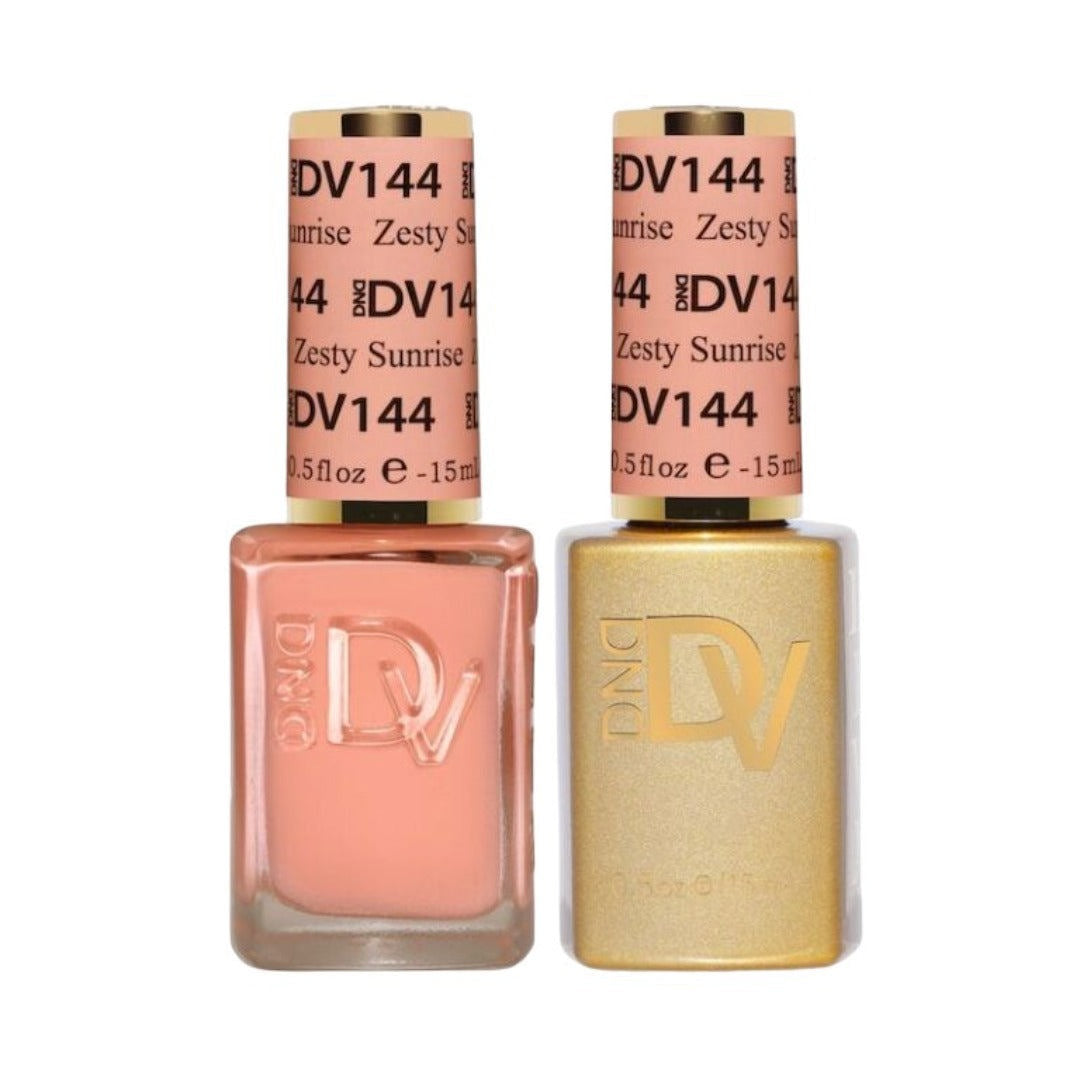 DND Diva Gel & Lacquer Duo - Zesty Sunshine #144