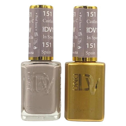 DND Diva Gel & Lacquer Duo - Castles In Spain #151