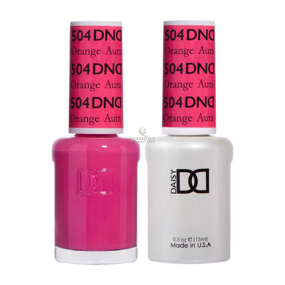 DND Gel & Lacquer Duo - Orange Aura #504