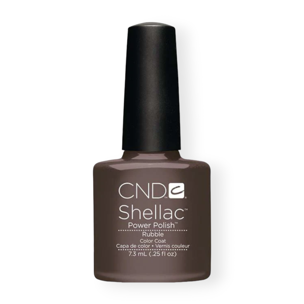 CND Shellac 0.25Oz - Rubble