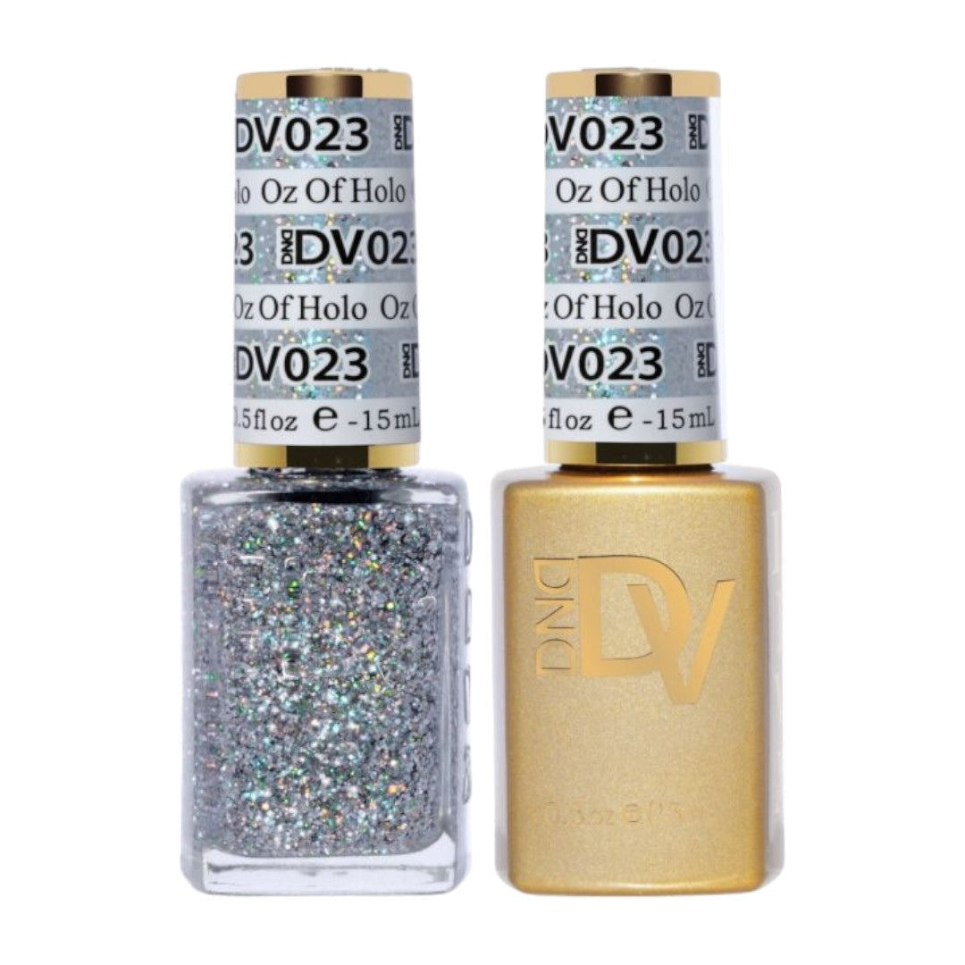 DND Diva Gel & Lacquer Duo - Oz Of Holo #023