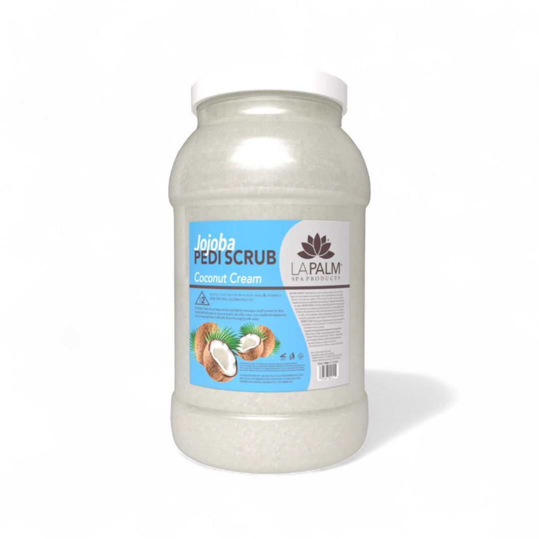 La Palm Pedi Gel Scrub - Coconut Cream 1Gal