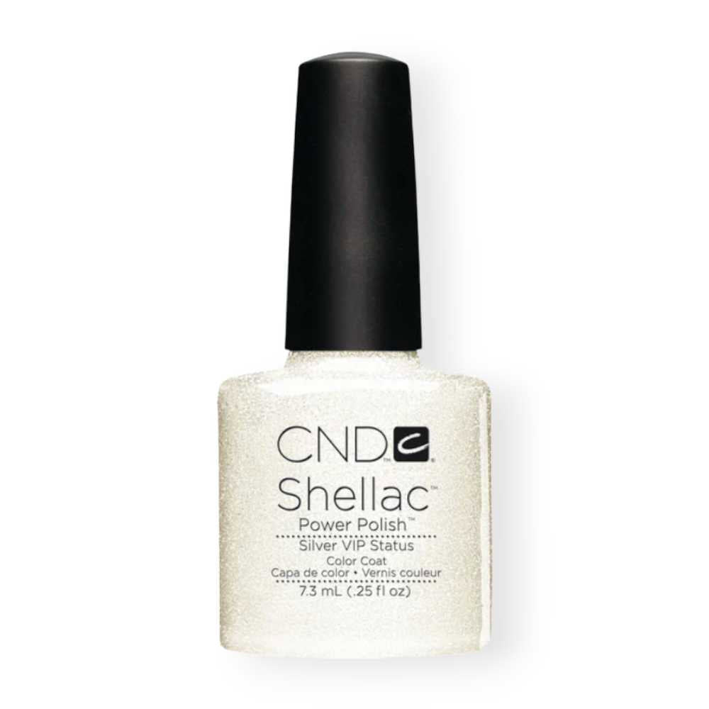 CND Shellac 0.25Oz - Silver VIP