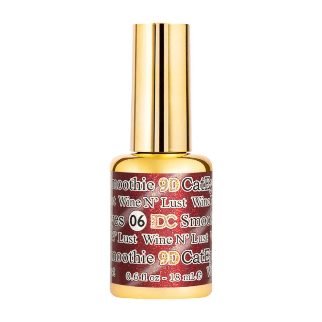DND DC 9D Cat Eye Gel Polish - Wine N' Lust #06