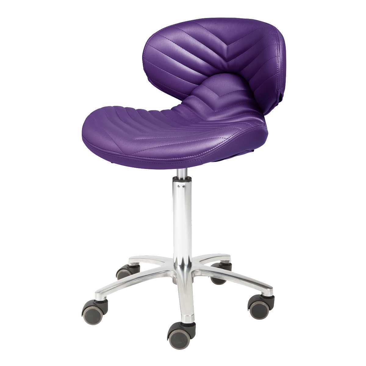 Whale Spa Chevron Technician Stool #1010H