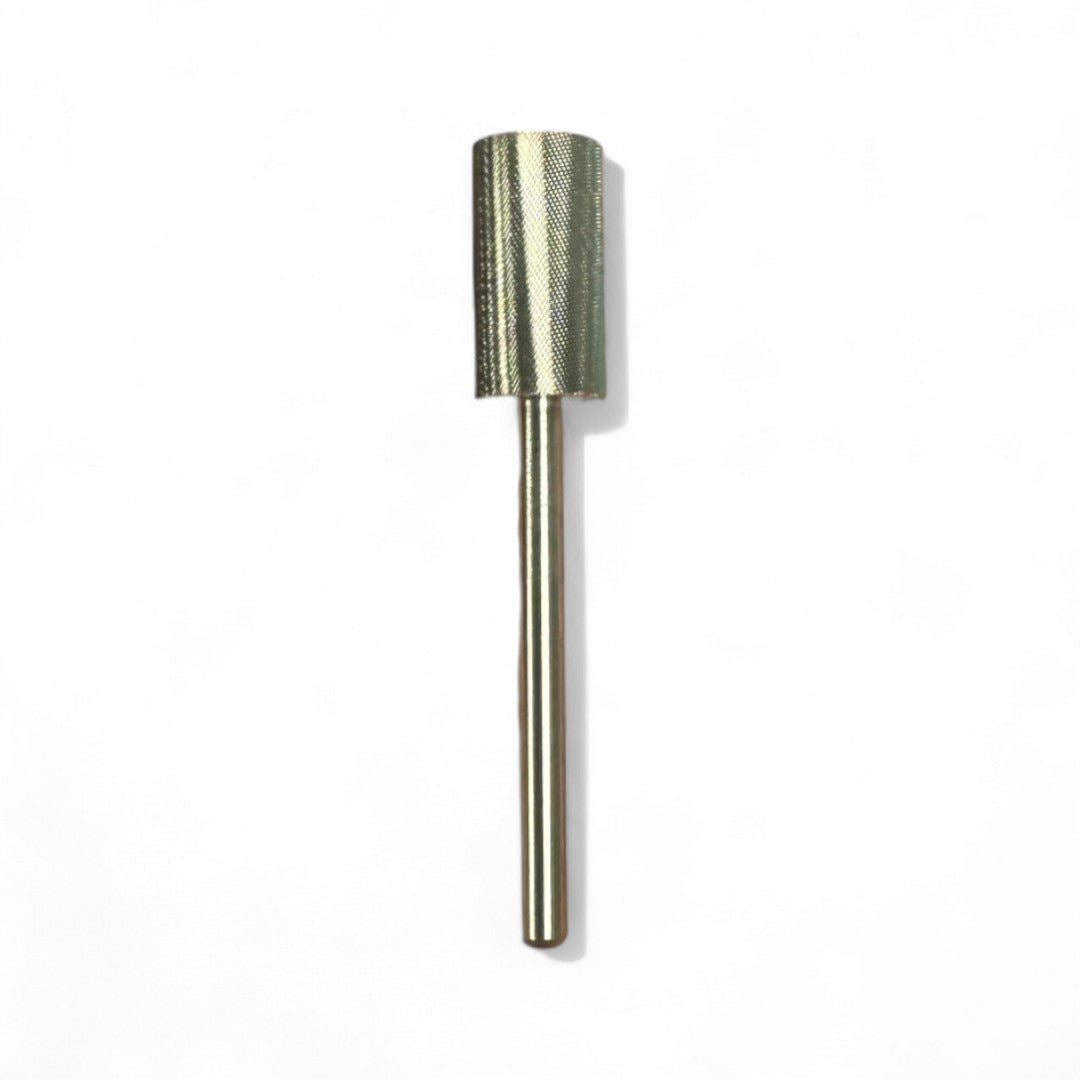 SP Nail Drill Bits - Large Barrel Carbide H3XF Triple Extra Fine Grit 3/32 Silver