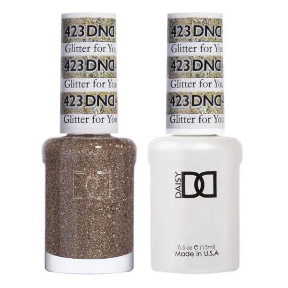 DND Gel & Lacquer Duo - Glitter For You #423