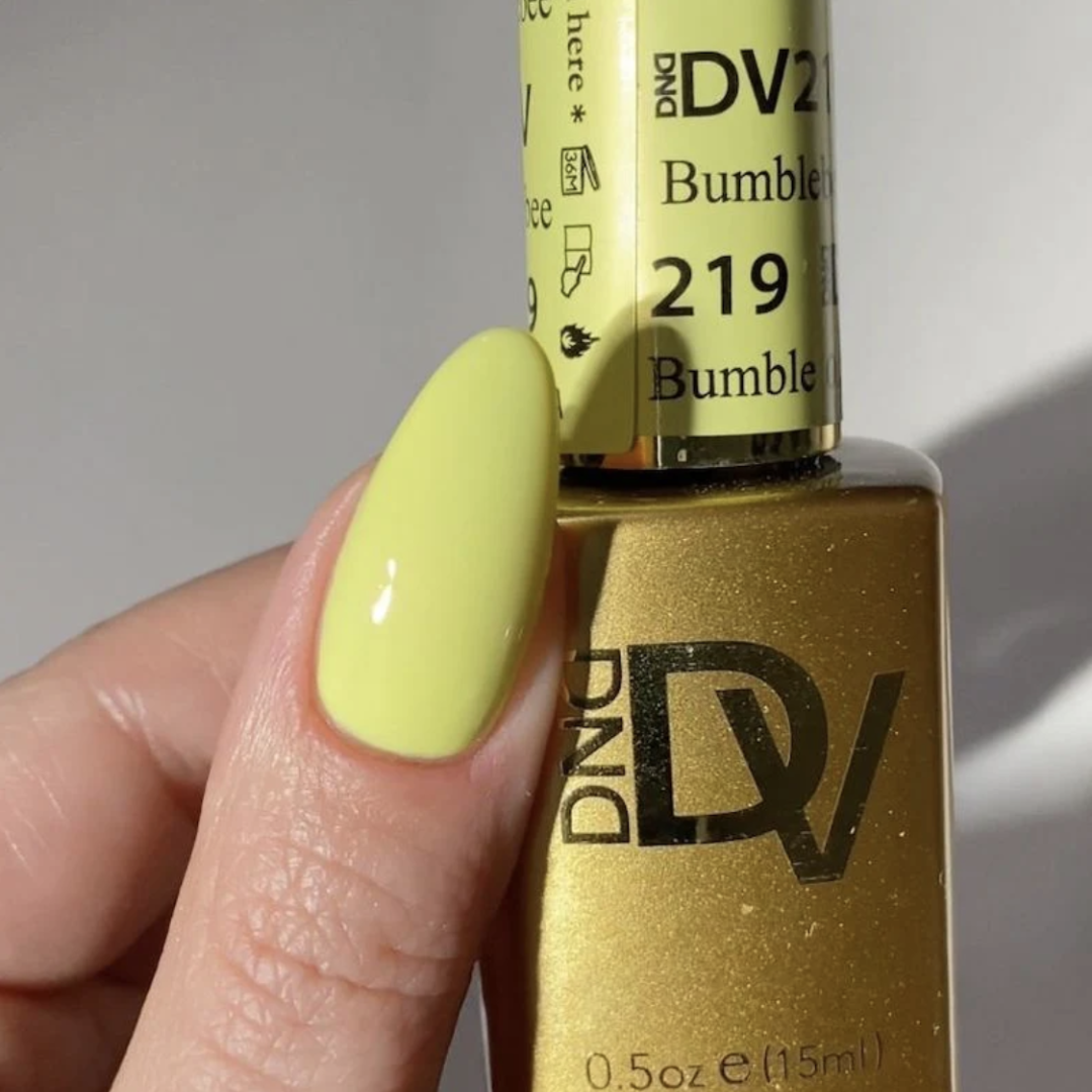 DND Diva Gel & Lacquer Duo - Bumblebee #219