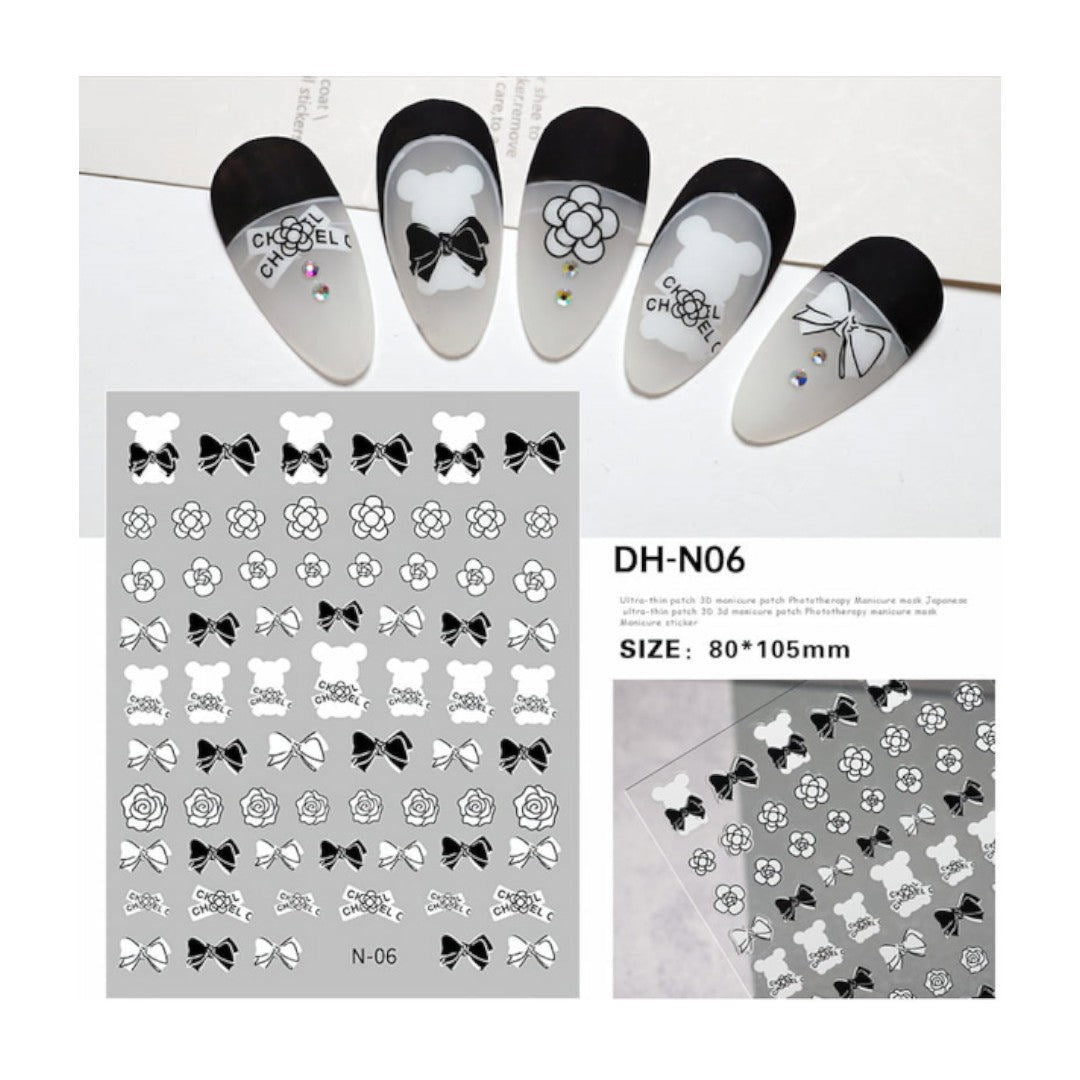 CNBS Nail Stickers - Fashion Brands