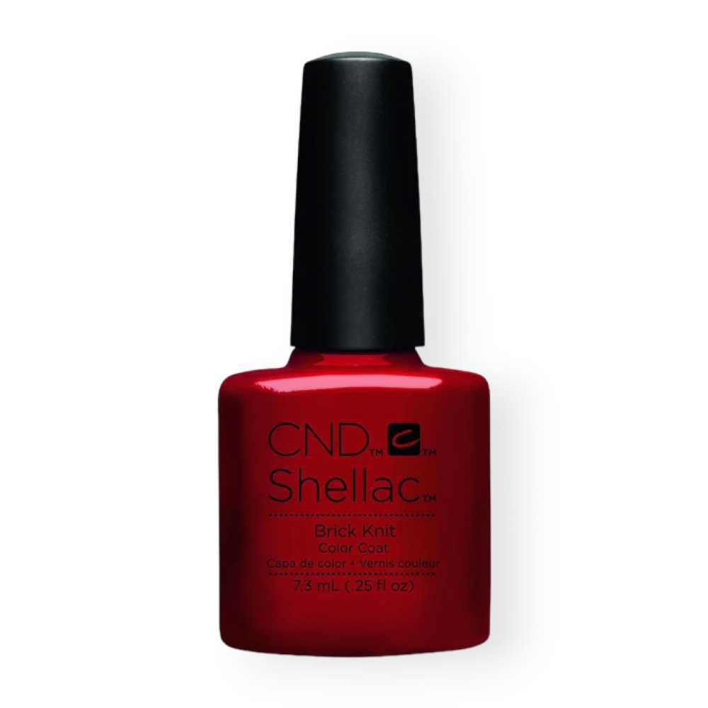 CND Shellac 0.25Oz - Brick Knit