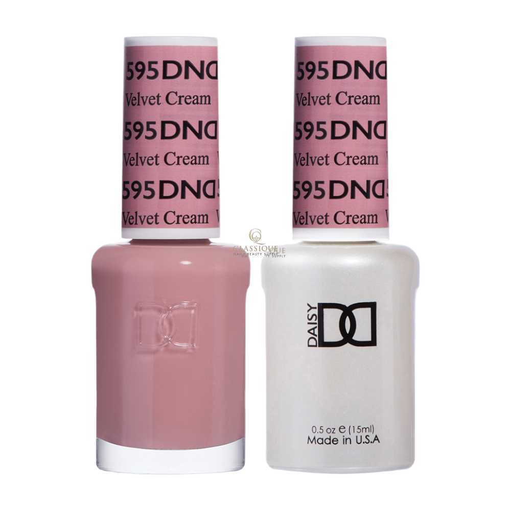DND Gel & Lacquer Duo - Velvet Cream #595