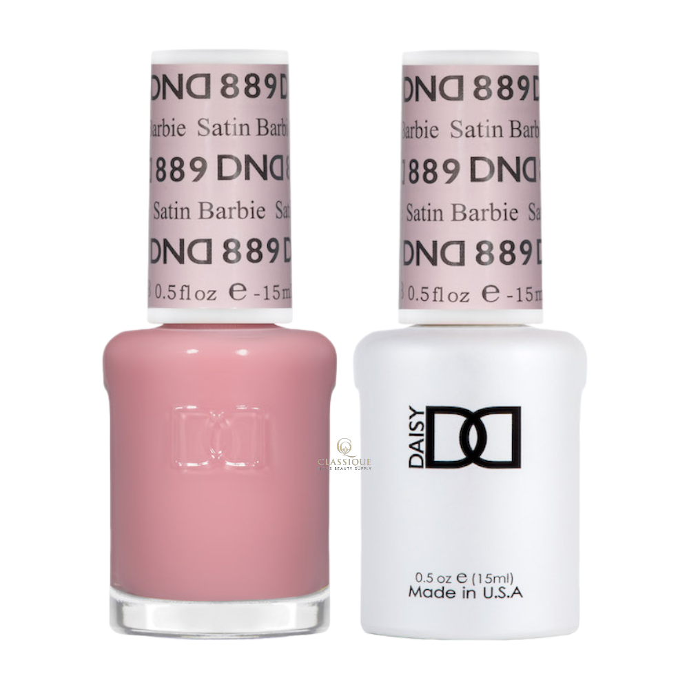 dnd duo 889 is a sheer pink gel nail polish classique nails beauty supply
