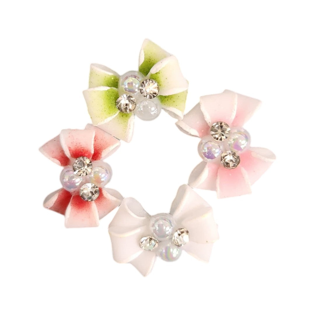 CNBS Nail Charms - 3D Handmade Acrylic Varied Style 4pcs