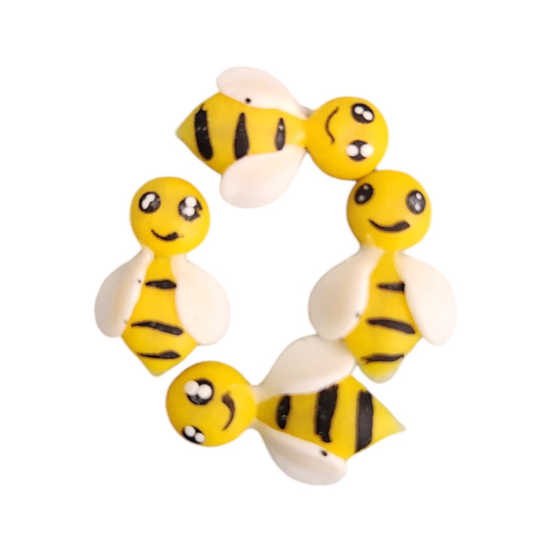 CNBS Nail Charms - 3D Handmade Acrylic Varied Style 4pcs