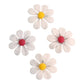 CNBS Nail Charms - 3D Handmade Acrylic White Flower 2 Varied Style 4pcs