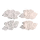 CNBS Nail Charms - 3D Handmade Acrylic White Flower 2 Varied Style 4pcs