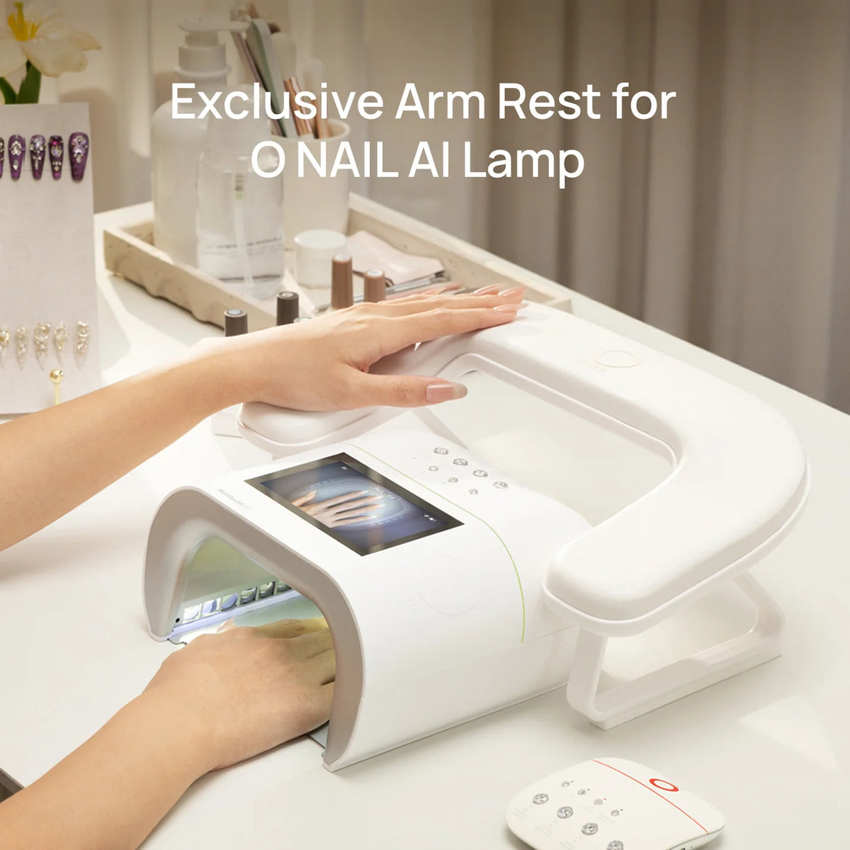 ONAIL Ergonomic Arm Rest 1 Plus - White