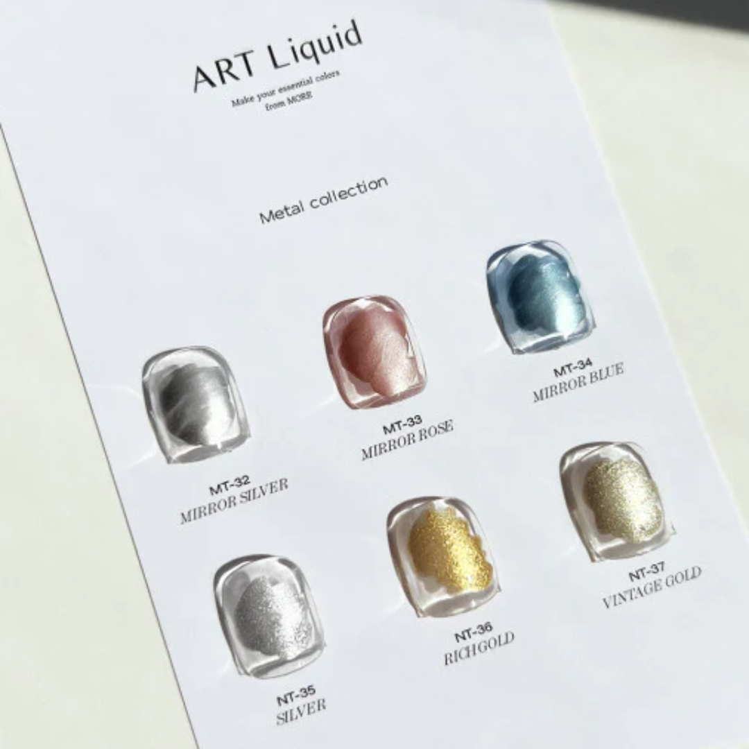 More - Nail Art Liquid Mirror Silver MT-33