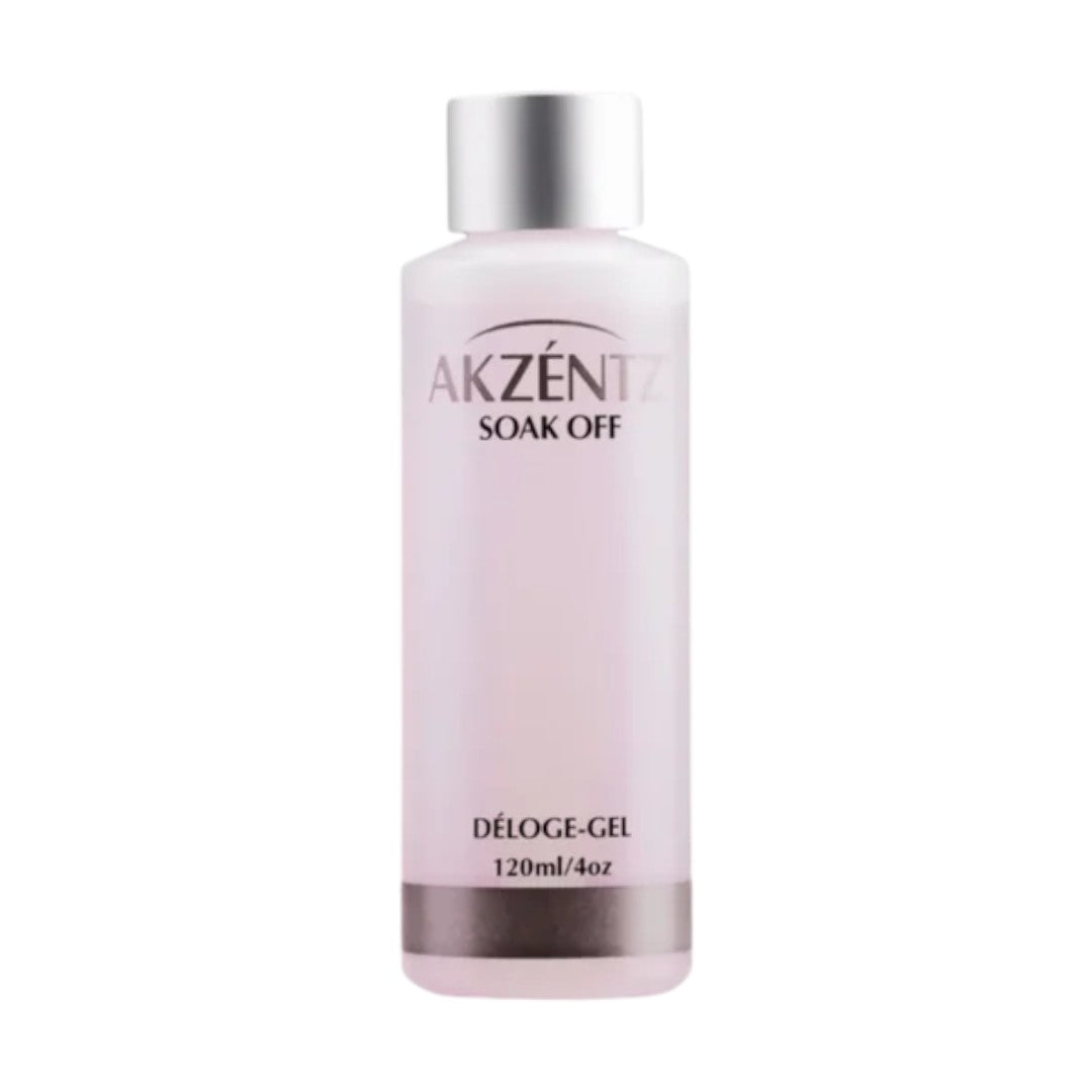 Akzentz Classic Soak Off Solution 4oz, Gel Nail Polish Remover