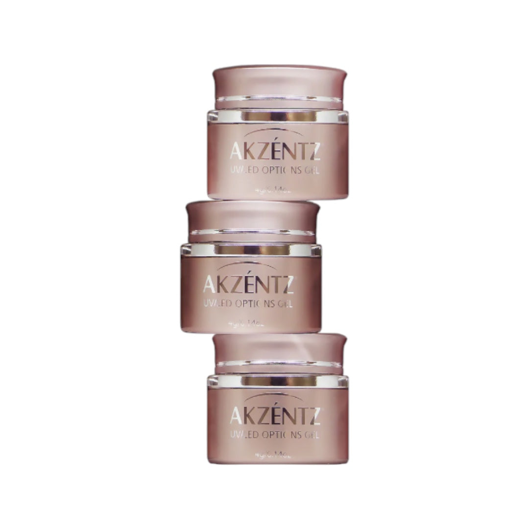 Akzéntz UV/LED Options Gel - Divine Cocoal 0.14Oz