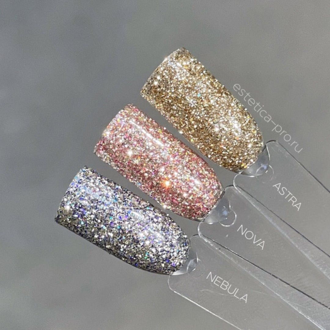 Akzéntz UV/Led Gel Play - Glitter Lunar 0.14Oz