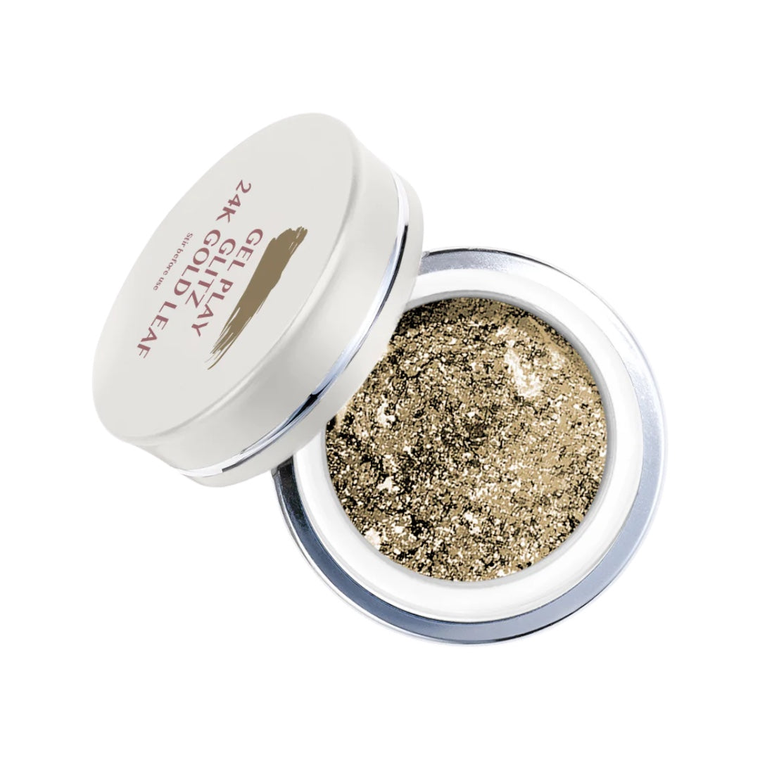 Akzéntz UV/Led Gel Play - Glitz 24K Gold Leaf 0.14Oz