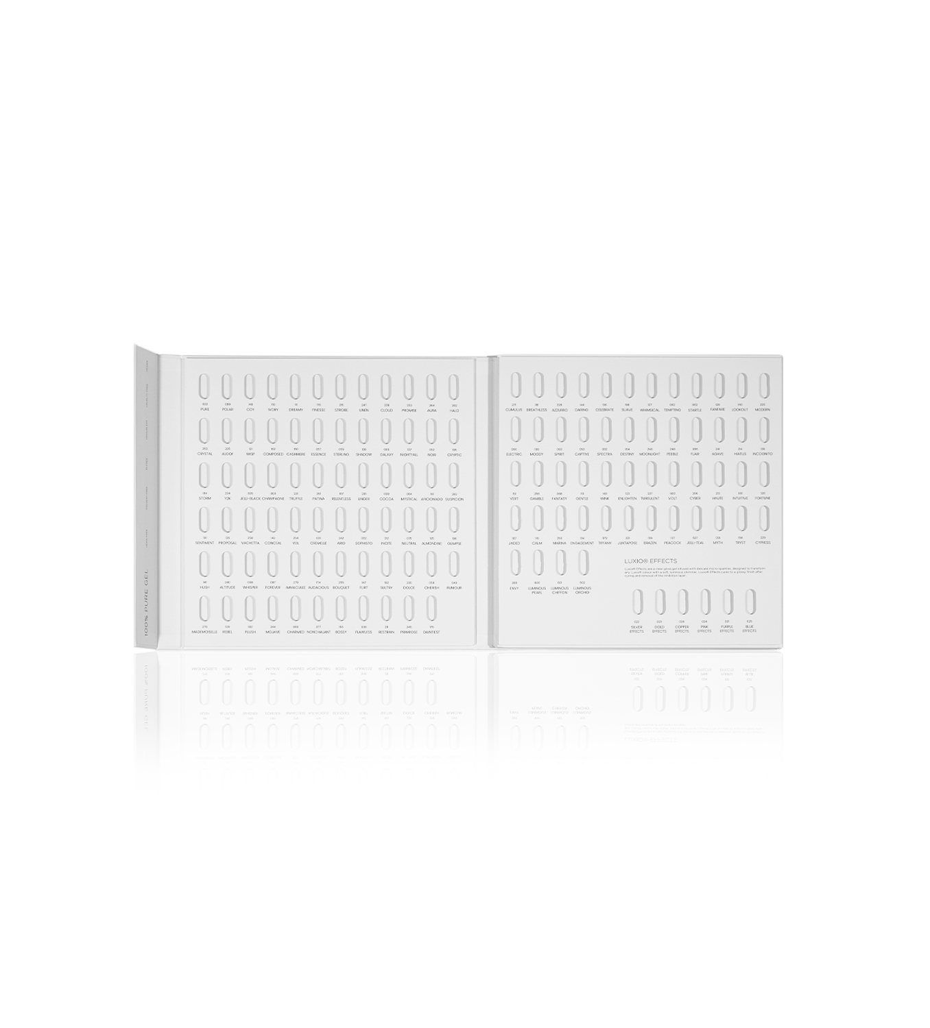 Akzentz - Luxio Colour Book + Unpainted Tips