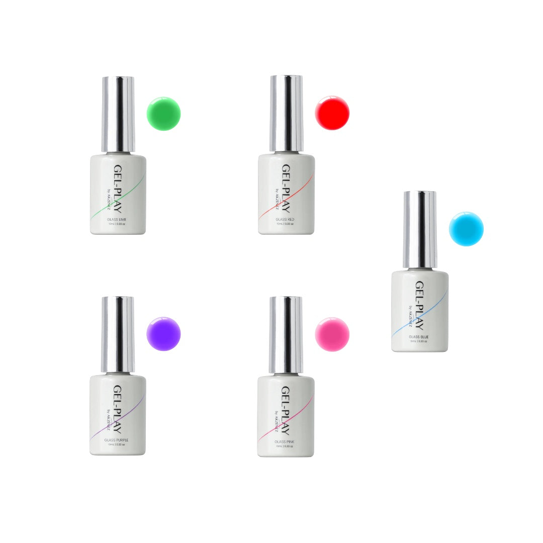 Akzéntz Luxio Gel Play - Glass Collection (5Pcs)