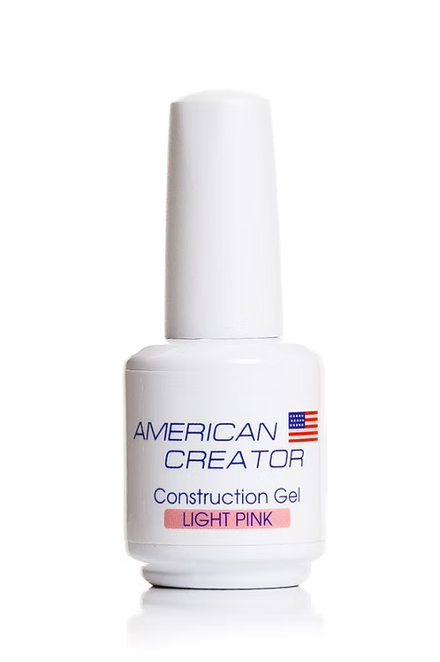 American Creator Construction Gel - Light Pink (0.5oz)