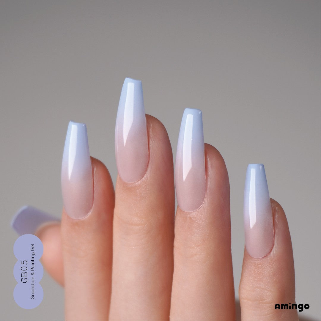 Amingo Airfit Gragel GB05, ombre gel manicure, beetles gel polish, gel polish mani, gel polish foot, sally hansen salon pro gel polish
