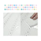 Amingo Colour Chart Plate & Numbering Sticker