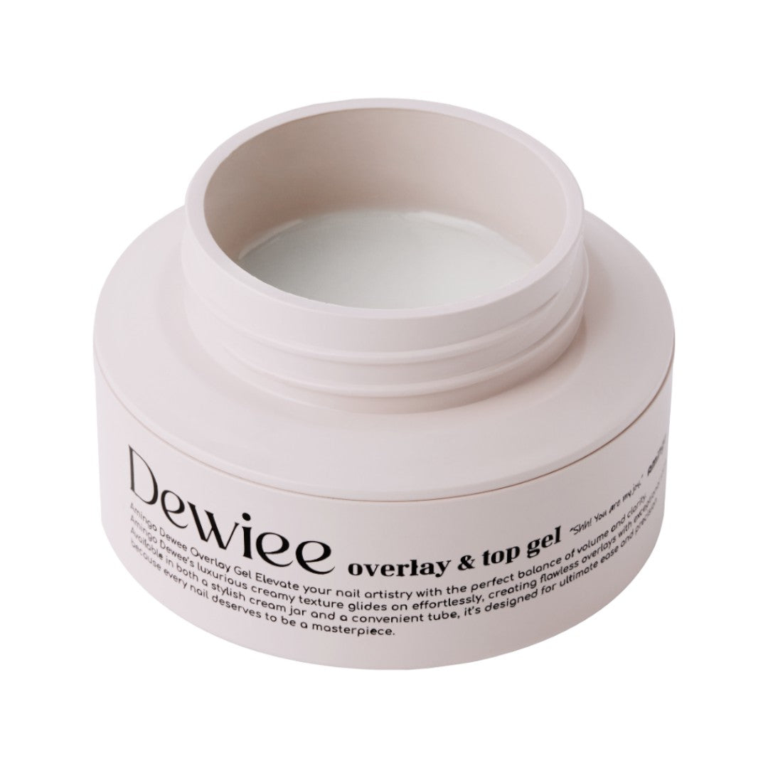 Amingo Dewiee Overlay & Top Gel - Snow White (Jar)