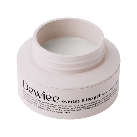 Amingo Dewiee Overlay & Top Gel - Snow White (Jar)
