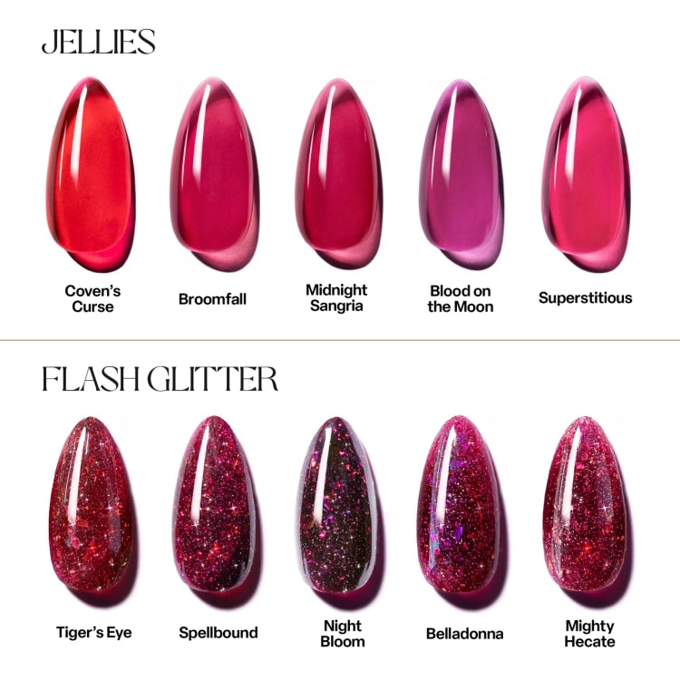Apres Gel Couleur (HEMA/TPO/TMPTA-Free) - Enigmatic Collection (10pcs)