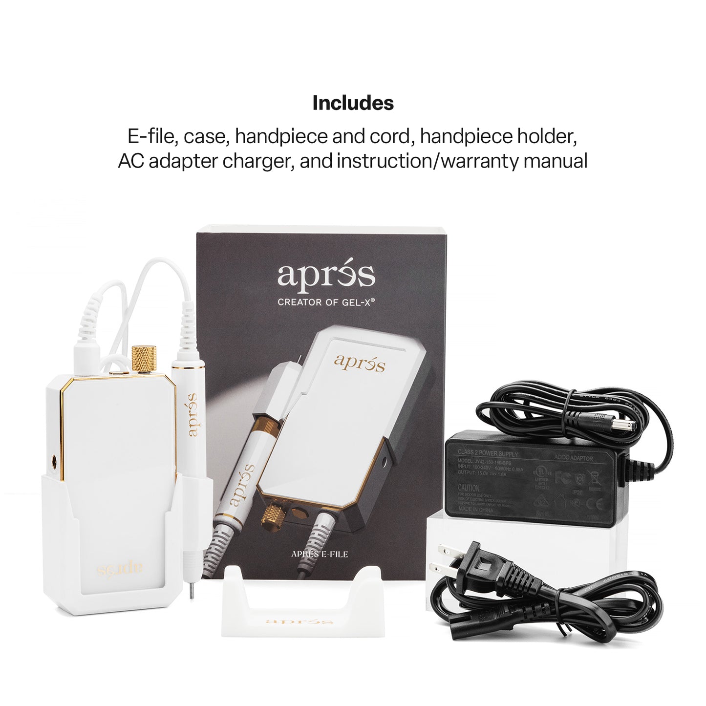 Apres E-File - White