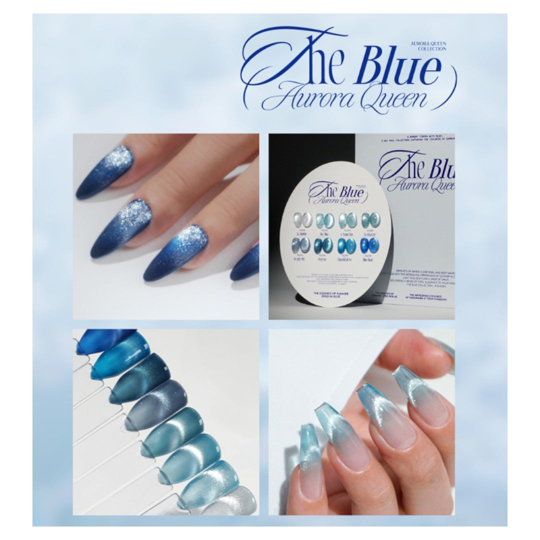 Aurora Queen Cat Eye Gel Polish - Emerald Glow #AQ247