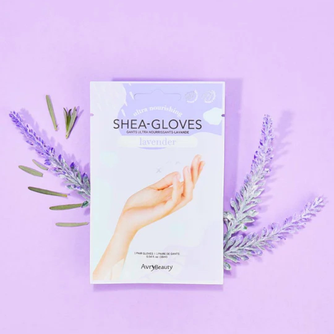 AvryBeauty Ultra Nourishing Shea-Gloves - Lavender