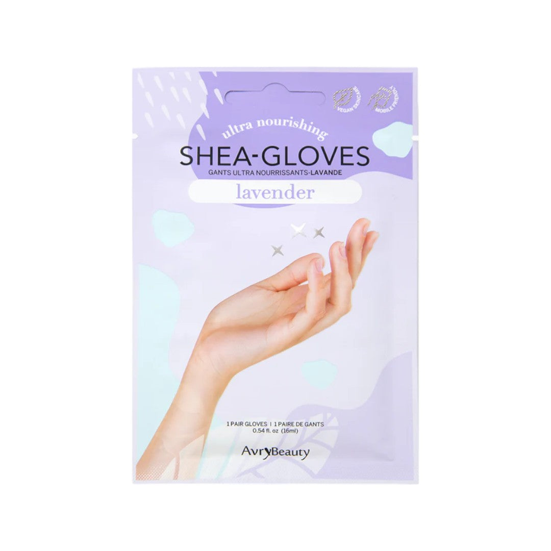 AvryBeauty Ultra Nourishing Shea-Gloves - Lavender