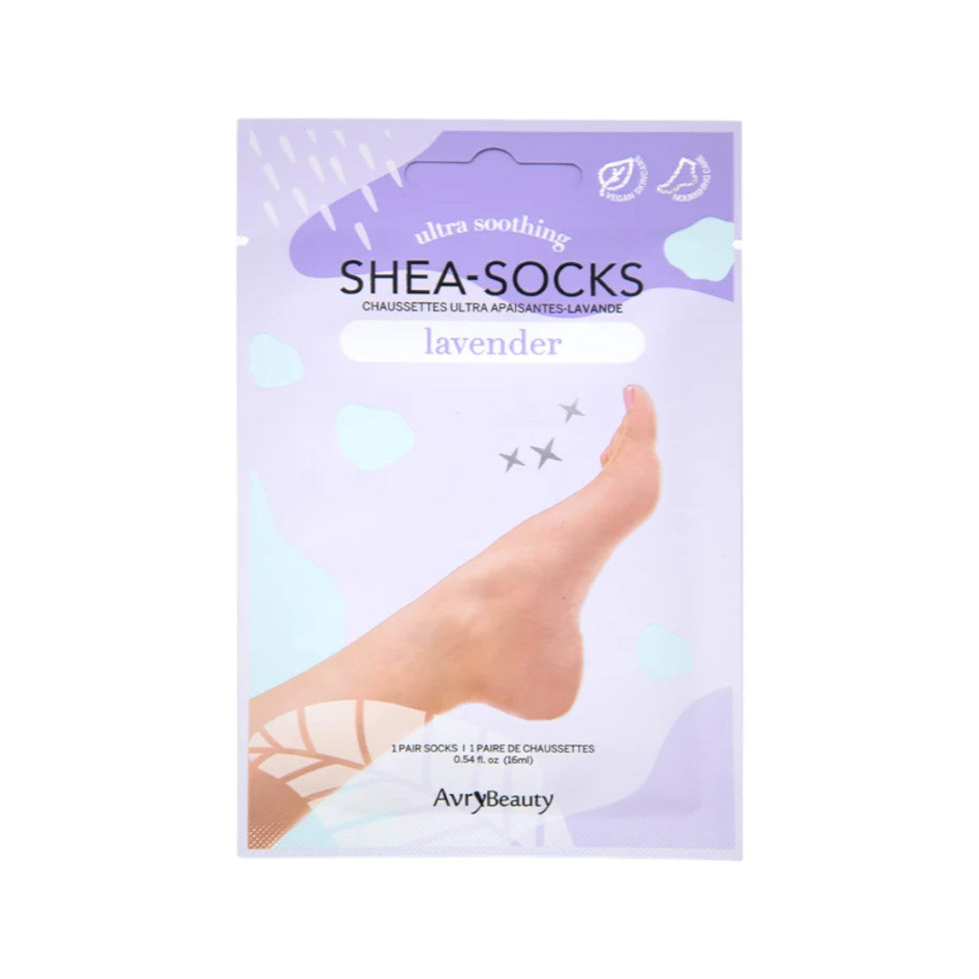 AvryBeauty Ultra Soothing Shea-Socks - Lavender