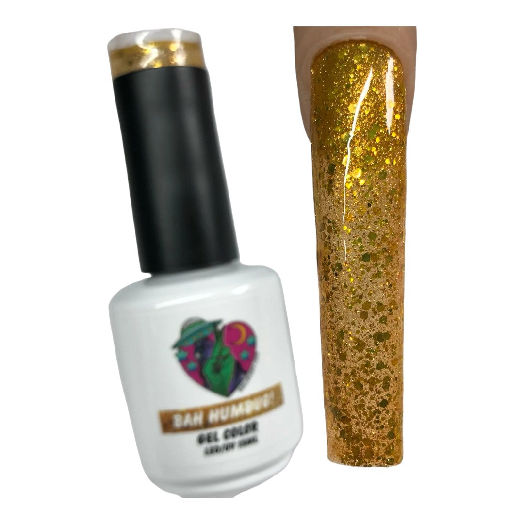 Cruelty Free Gel Polish - Bah Humbug | Nailz By Dev Canada, nail art black nails