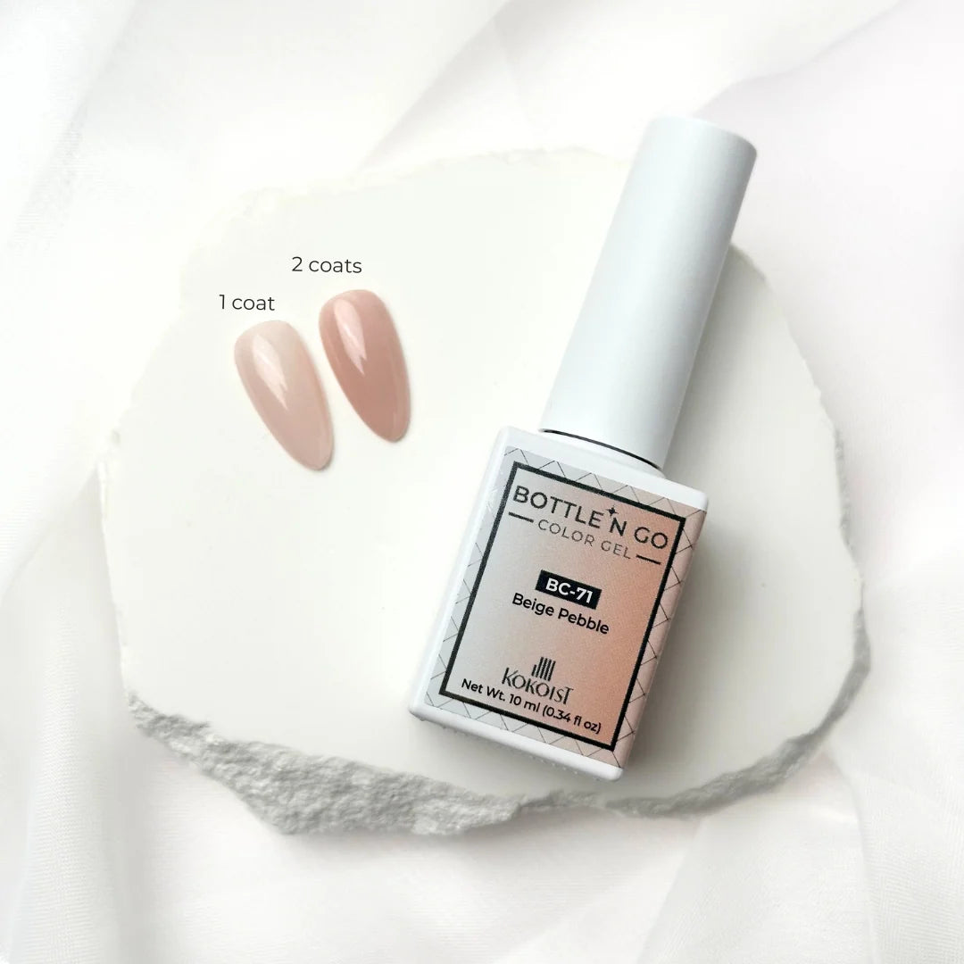 Kokoist Bottle 'N Go (HEMA/TPO-Free) - Beige Pebble #BC-71