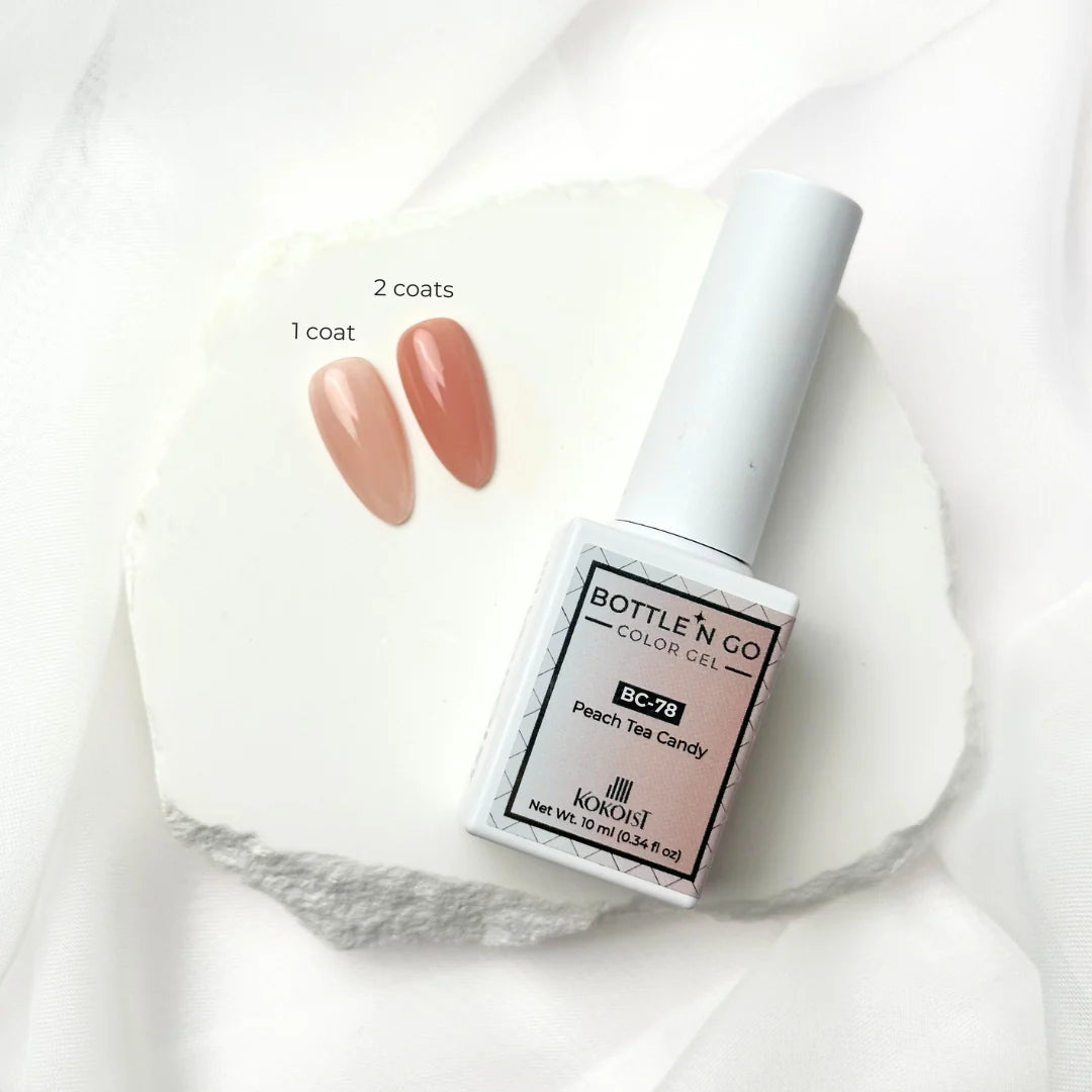 Kokoist Bottle 'N Go (HEMA/TPO-Free) - Peach Tea Candy #BC-78