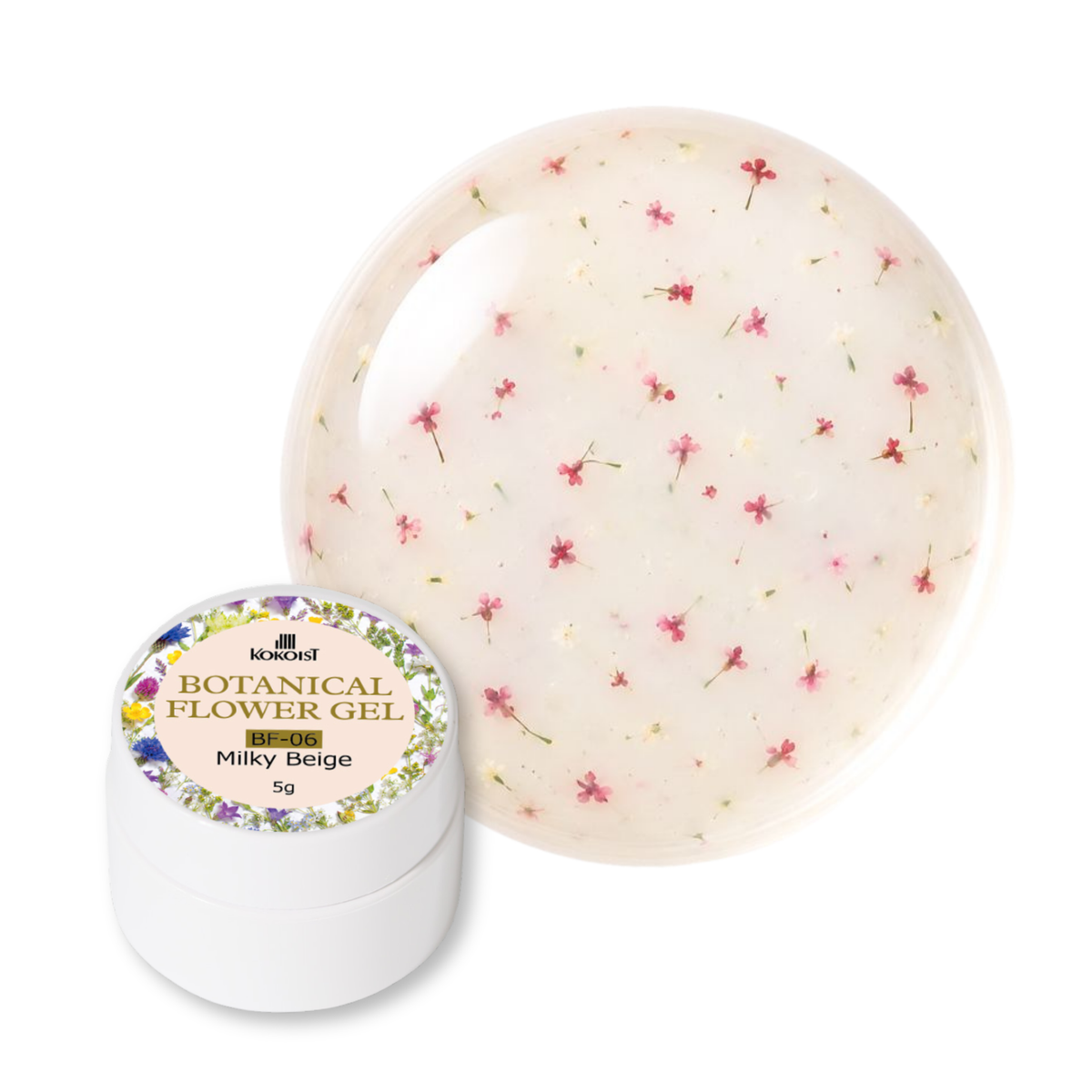 Kokoist Botanical Flower Gel (HEMA/TPO-Free) Collection (6pcs)