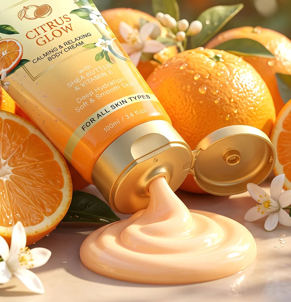 Bare Soak Body Cream - Citrus Glow (3.4oz)