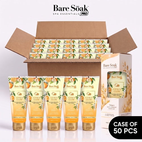 Bare Soak Body Cream - Citrus Glow (3.4oz) (Case of 50)