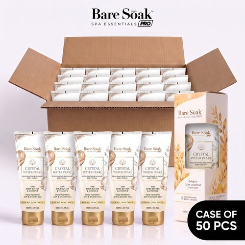 Bare Soak Body Cream - Crystal Water Pearl (3.4oz) (Case of 50)
