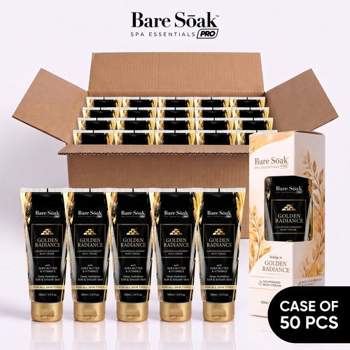 Bare Soak Body Cream - Golden Radiance (3.4oz) (Case of 50)