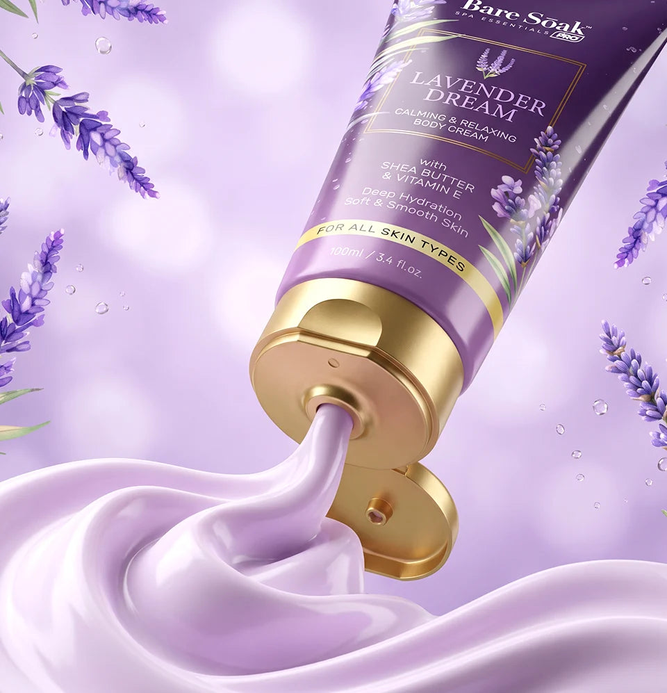 Bare Soak Body Cream - Lavender Dream (3.4oz) (Case of 50)