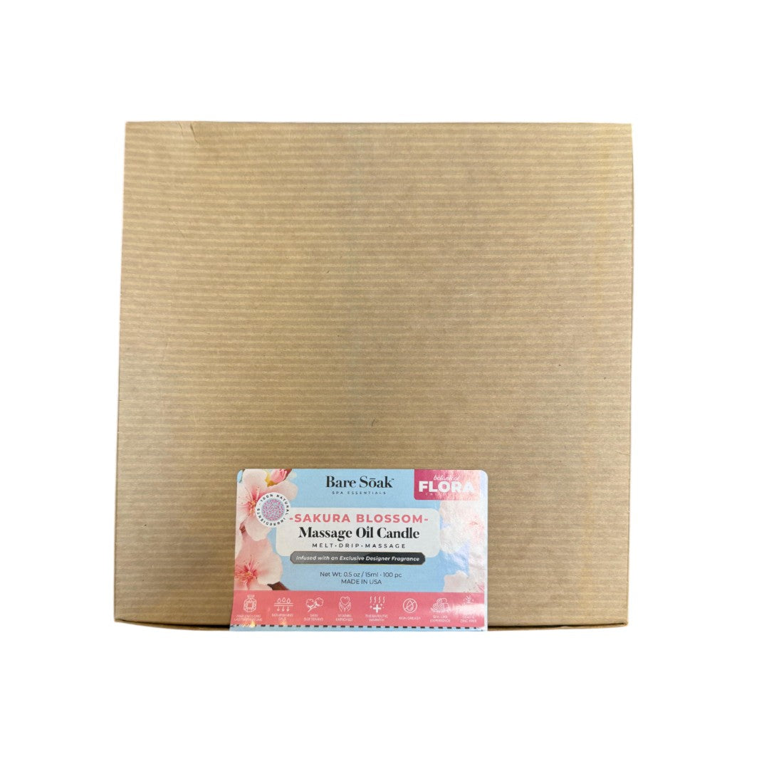 Bare Soak Mini Massage Oil Candle 0.5oz (Case of 100)
